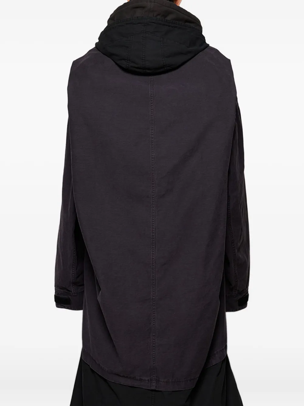 Maison MIHARA YASUHIRO Katoenen jas Zwart