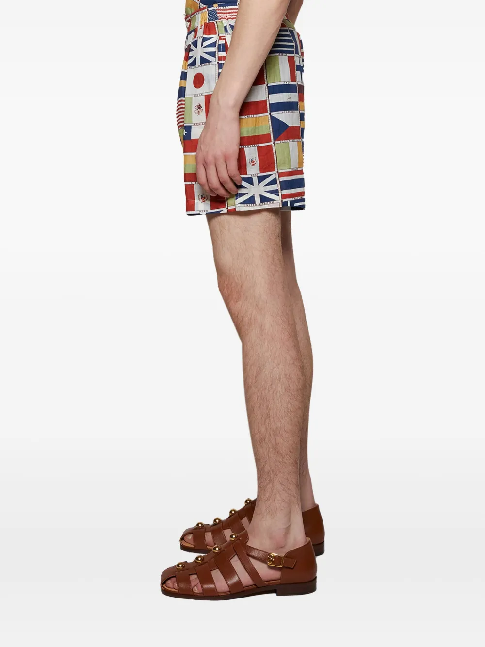 BODE Internacional shorts Blauw
