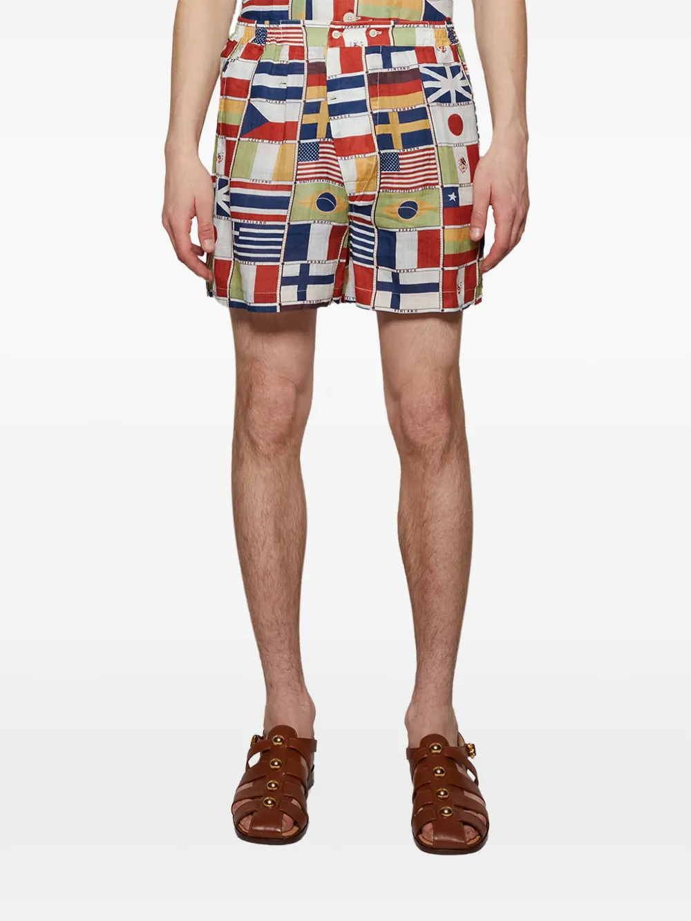BODE Internacional shorts Blauw