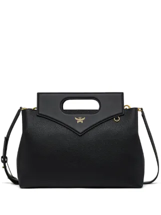 MCM ダイヤモンドパターン ハンドバッグ MCM Diamond ハンドバッグ | ブラック | FARFETCH JP