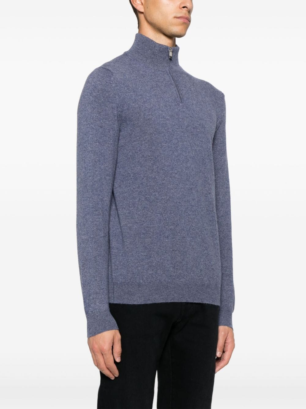 Shop Fedeli Favonio Sweater In 蓝色