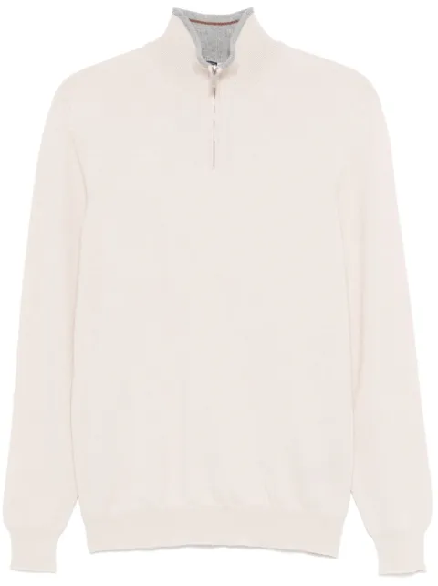 Fedeli Klassischer Kaschmirpullover