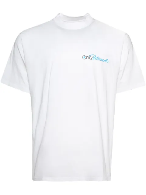 VETEMENTS slogan-print T-shirt