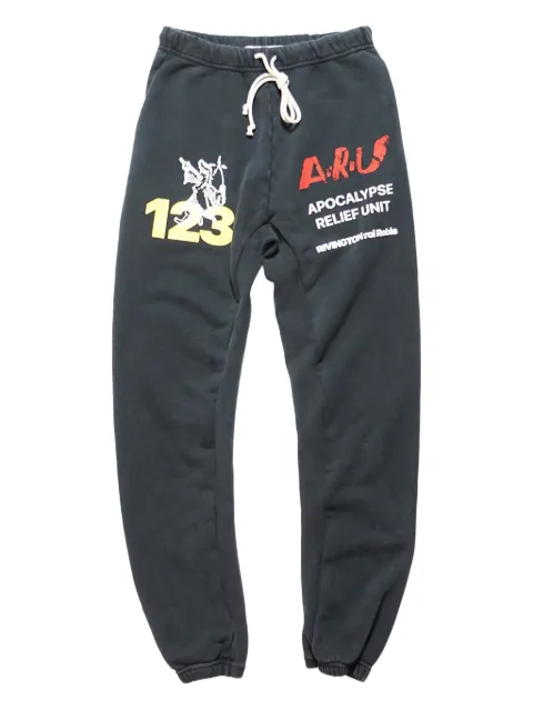 RRR123 cotton track pants 