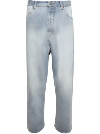 VETEMENTS バギージーンズ | ブルー | FARFETCH JP
