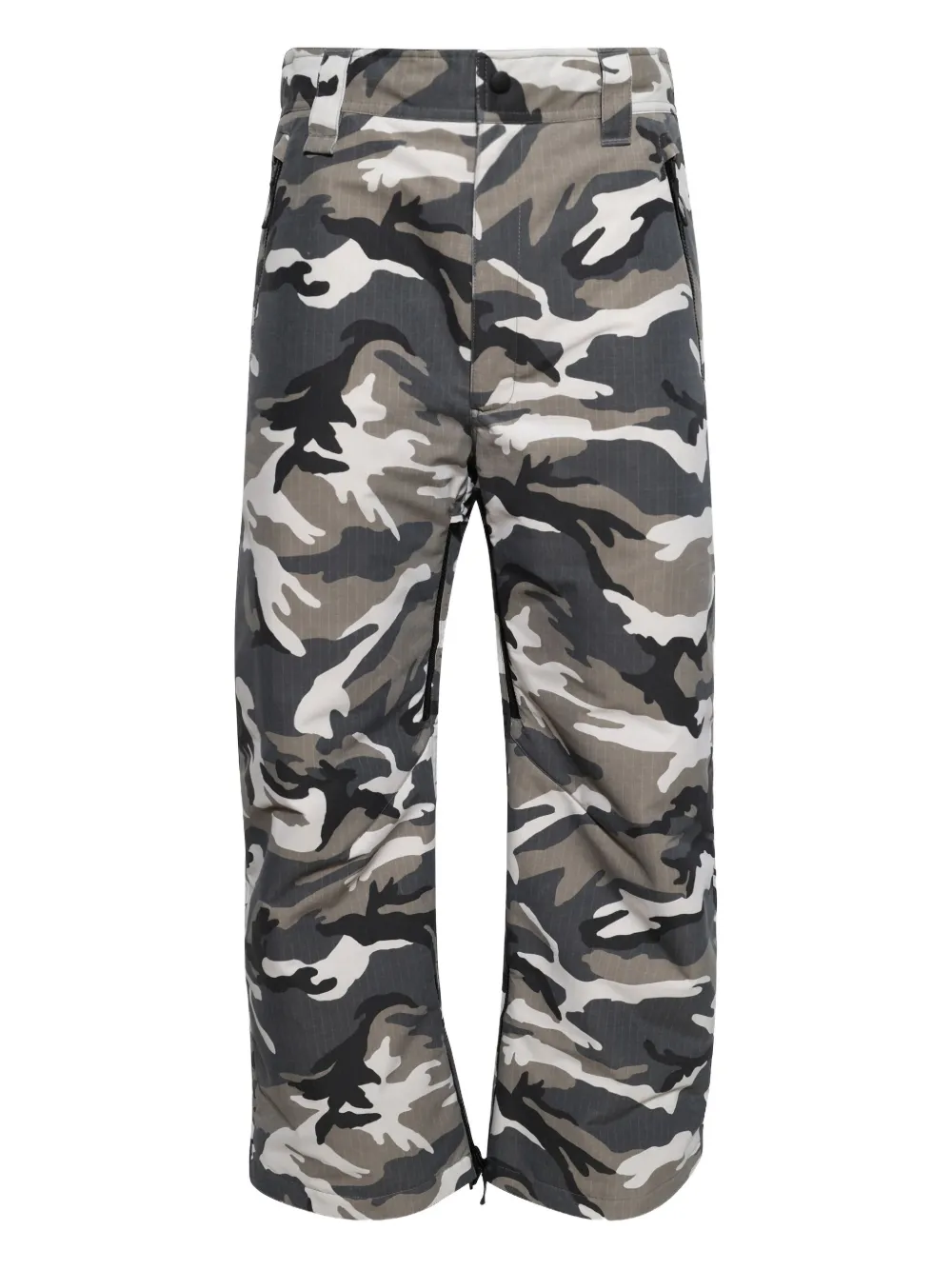Balenciaga camouflage-print trousers | Grey | Image 1
