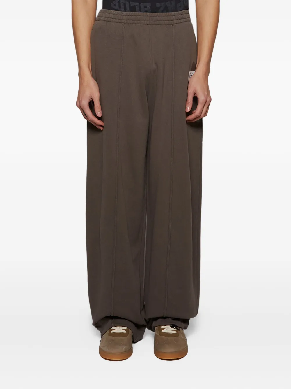 MM6 Maison Margiela elasticated waistband trousers | Regular-Fit & Straight Leg Pants | Image 2
