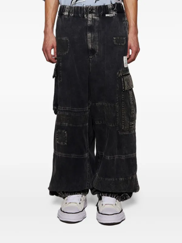 Maison MIHARA YASUHIRO Repair カーゴパンツ | ブラック | FARFETCH JP