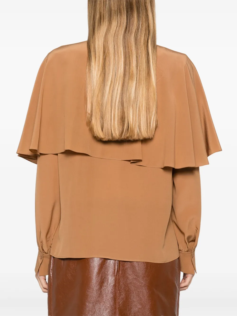 Chloé Gelaagd T-shirt Bruin