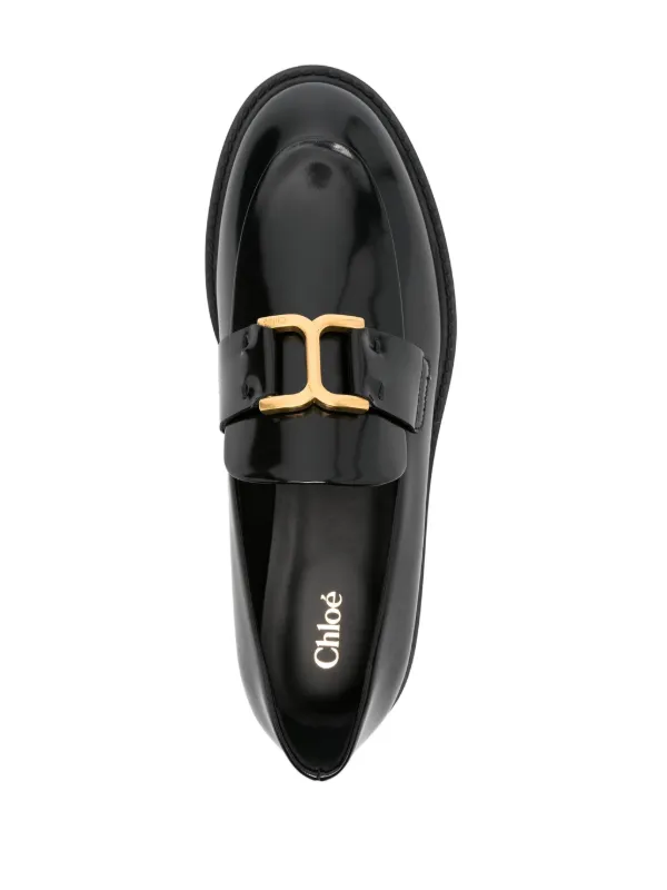 Chloé Marcie Loafers | Black | FARFETCH