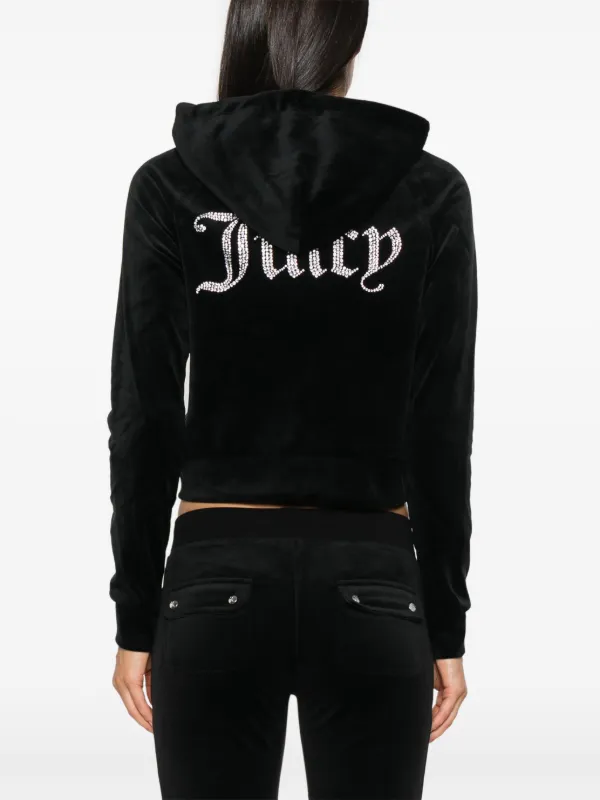JUICY COUTURE - ジューシークチュールのベロアジップスルー