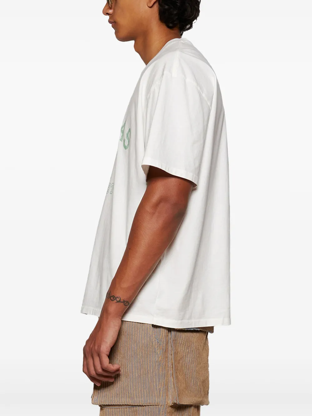 Nahmias Terraestiva boxy T-shirt Wit