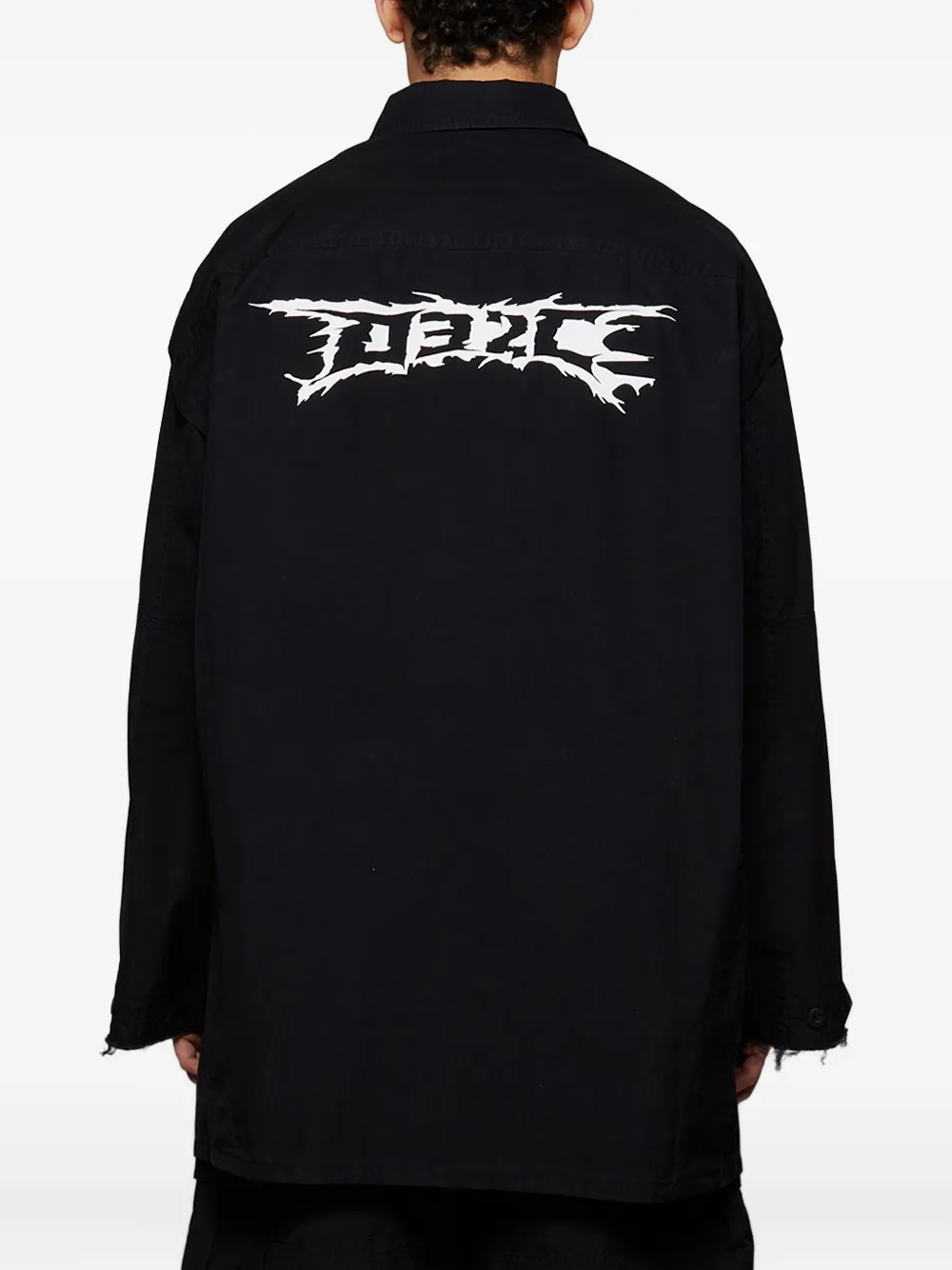 032c Intermission cargo shirtjack Zwart