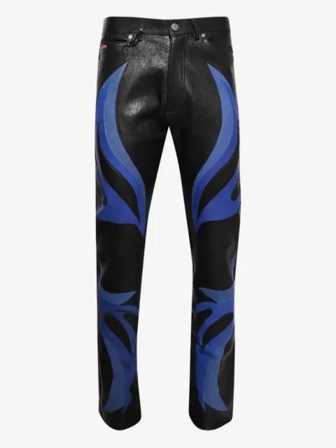 Martine Rose leather trousers