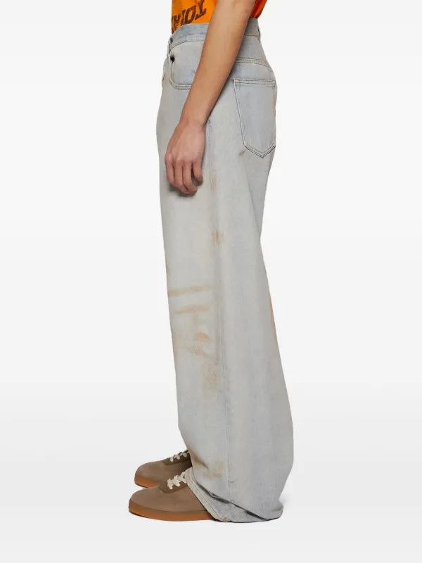 MM6 Maison Margiela ワイドジーンズ | ブルー | FARFETCH JP