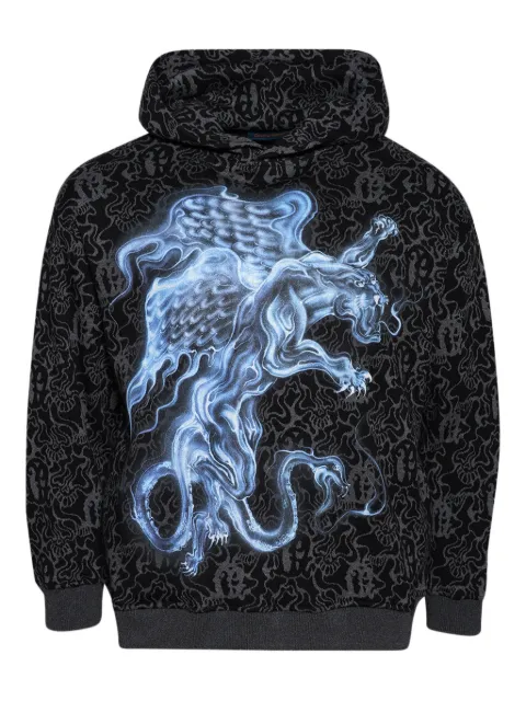 Casella Meyer graphic-print jacquard hoodie