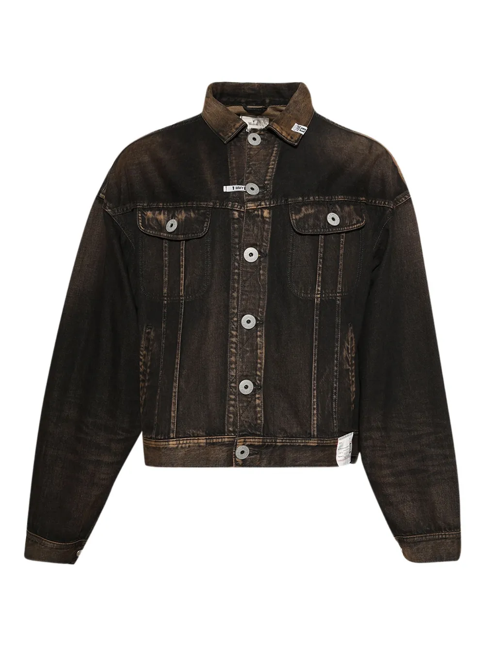 Maison MIHARA YASUHIRO Both Sides Front denim jacket | Brown | Image 1