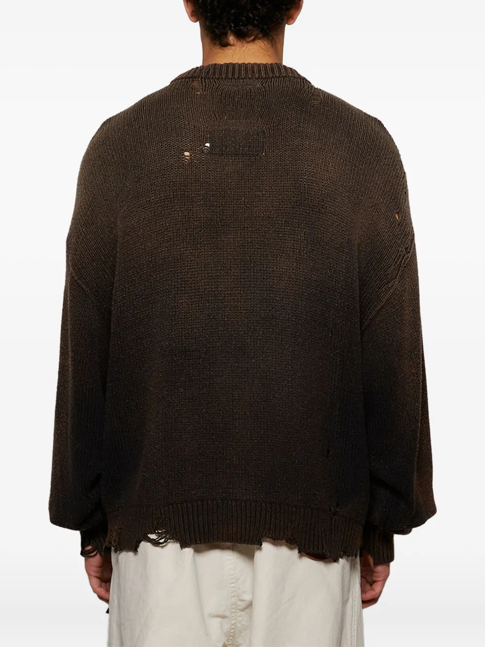 Maison MIHARA YASUHIRO Car gerafeld vest Bruin