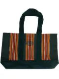BODE Parakeet stripe-pattern tote bag - PARAKEET STRIPE TOTE