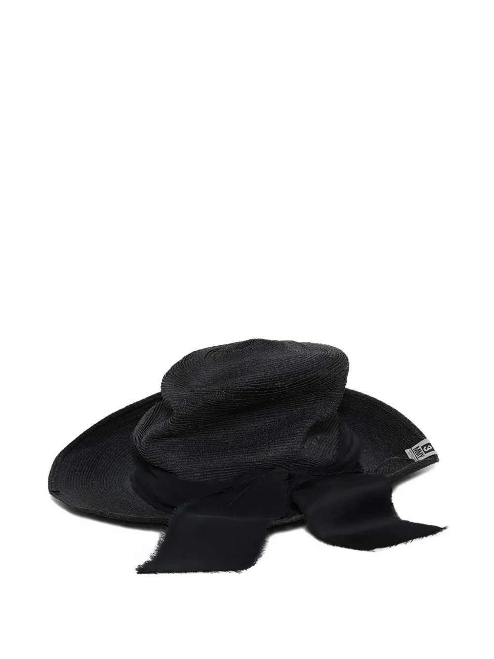 Maison MIHARA YASUHIRO Stro hoed - Zwart
