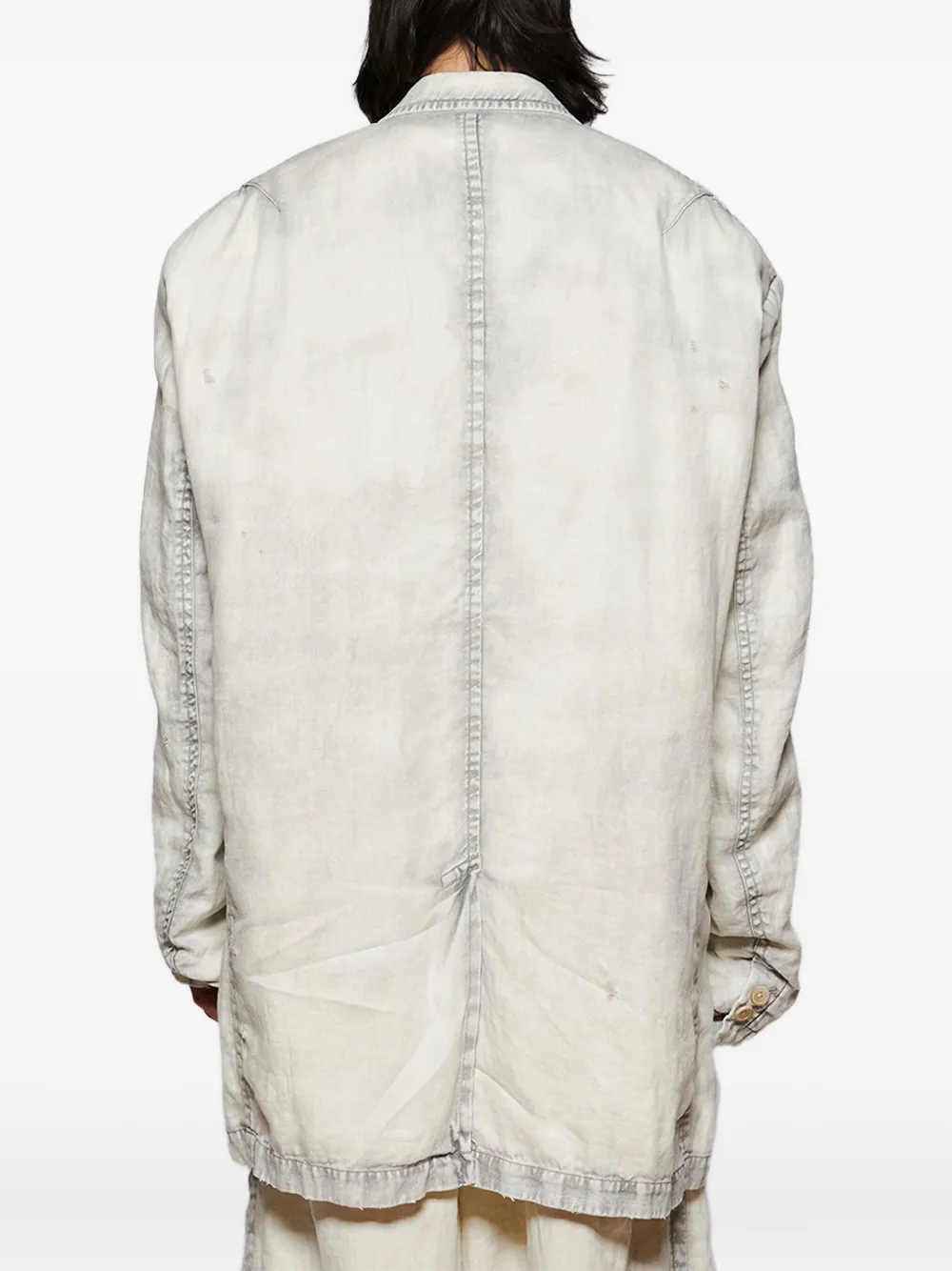 Maison MIHARA YASUHIRO single-breasted blazer Wit
