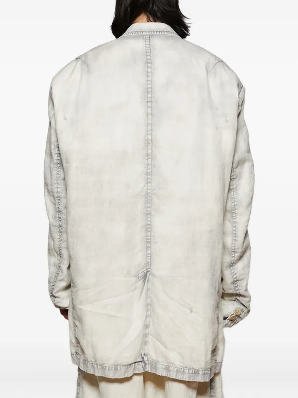 Maison MIHARA YASUHIRO single-breasted Blazer | White | FARFETCH