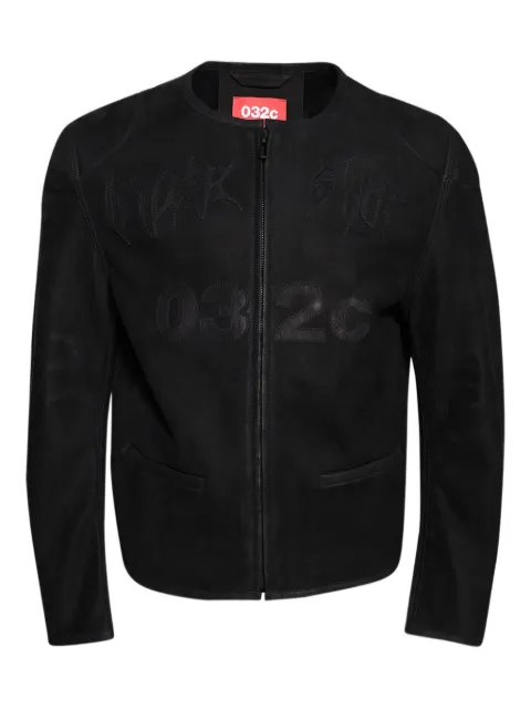032c  Thistles leather jacket
