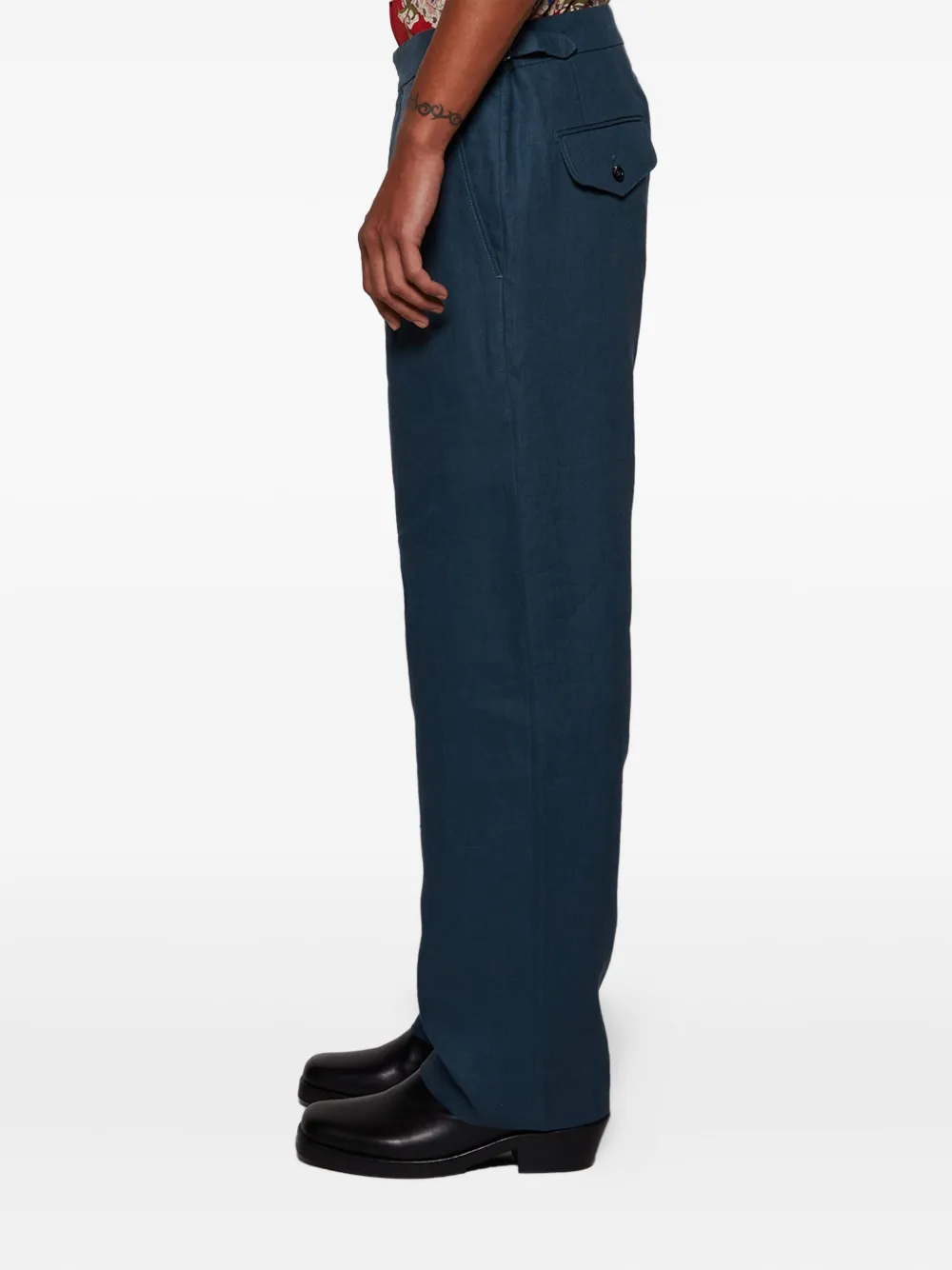 BODE LINEN TROUSERS