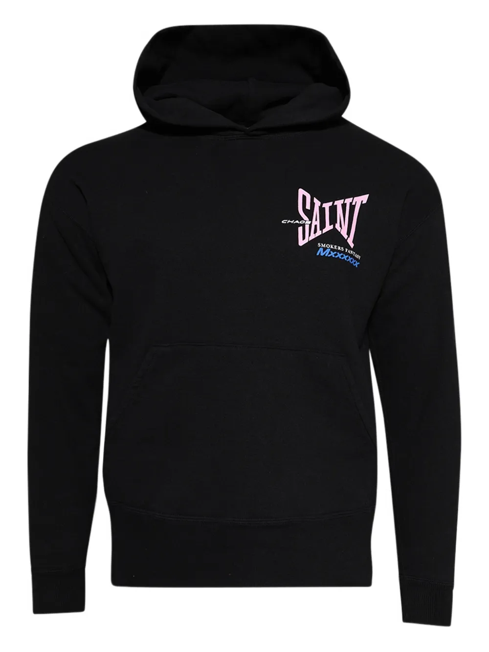 logo-print hoodie