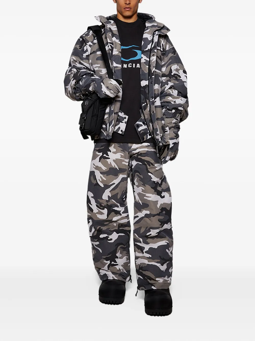 Balenciaga Skijacke mit Camouflage-Print | Parkas | Image 2