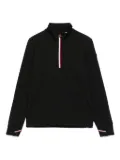 MONCLER GRENOBLE KIDS stretch-jersey sweatshirt - Black
