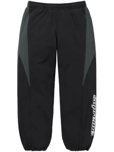 Black supreme sweatpants best sale