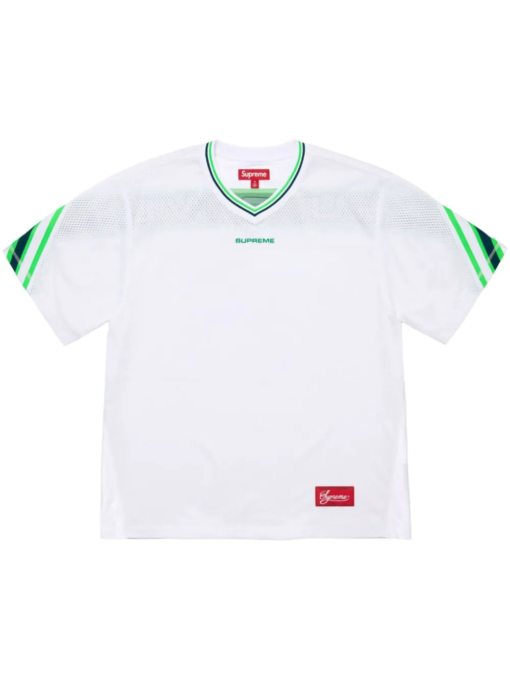 Supreme jacquard ribbed White football jersey price in Doha Qatar Compare Prices