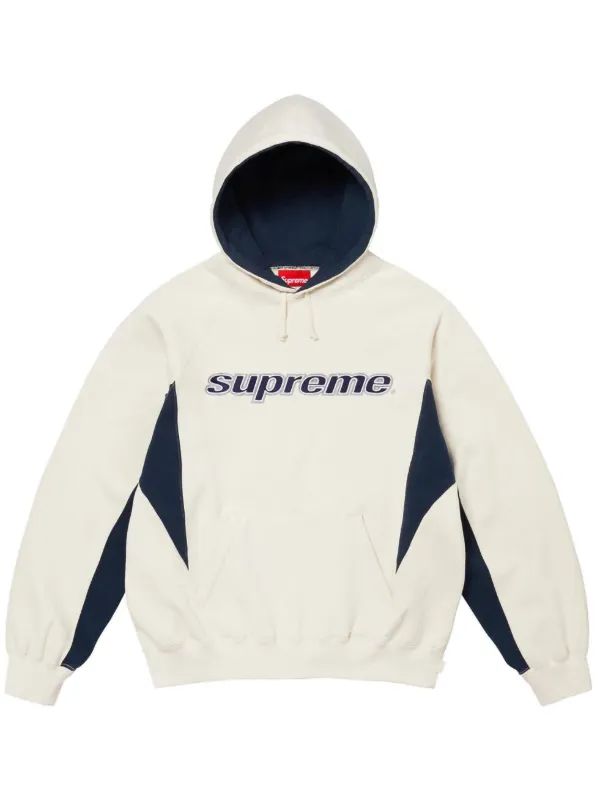 Supreme Color Blocked Arc Logo Supreme Block Logo Hoodie Supreme