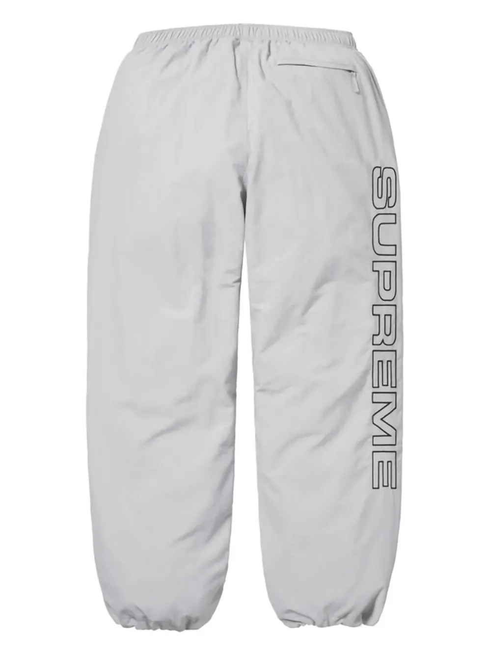 Supreme Spellout trainingsbroek met borduurwerk - Grijs