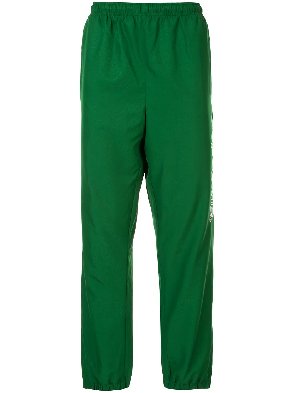Supreme Spellout-embroidered track pants | Green | Image 1
