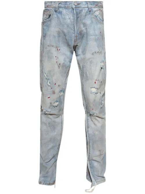 RRR123 jean Painted Repented - Bleu - RRR123 - Modalova
