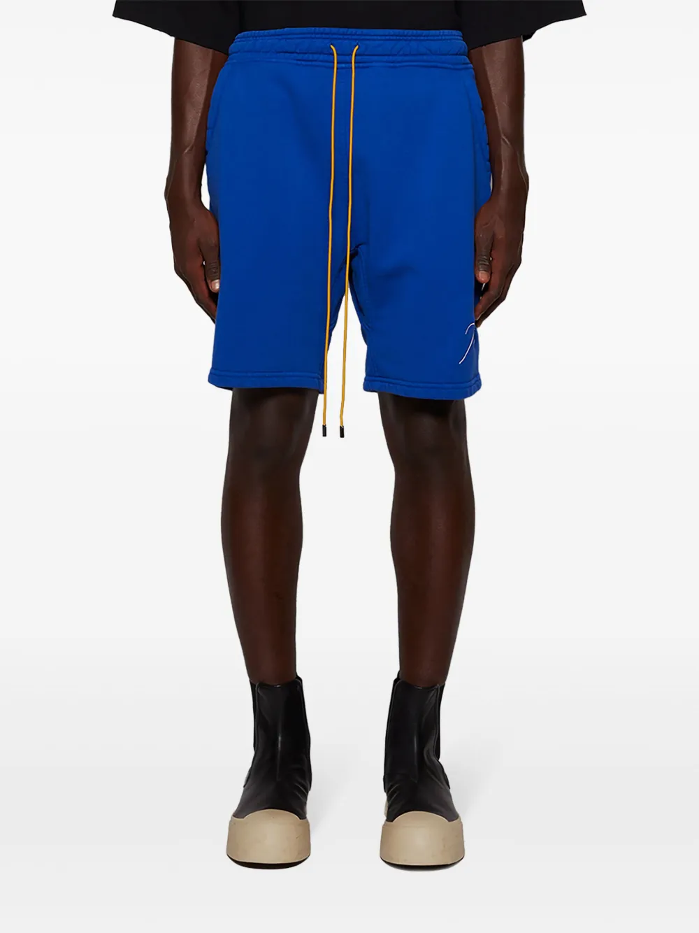 RHUDE Trainingsshorts met trekkoord Blauw