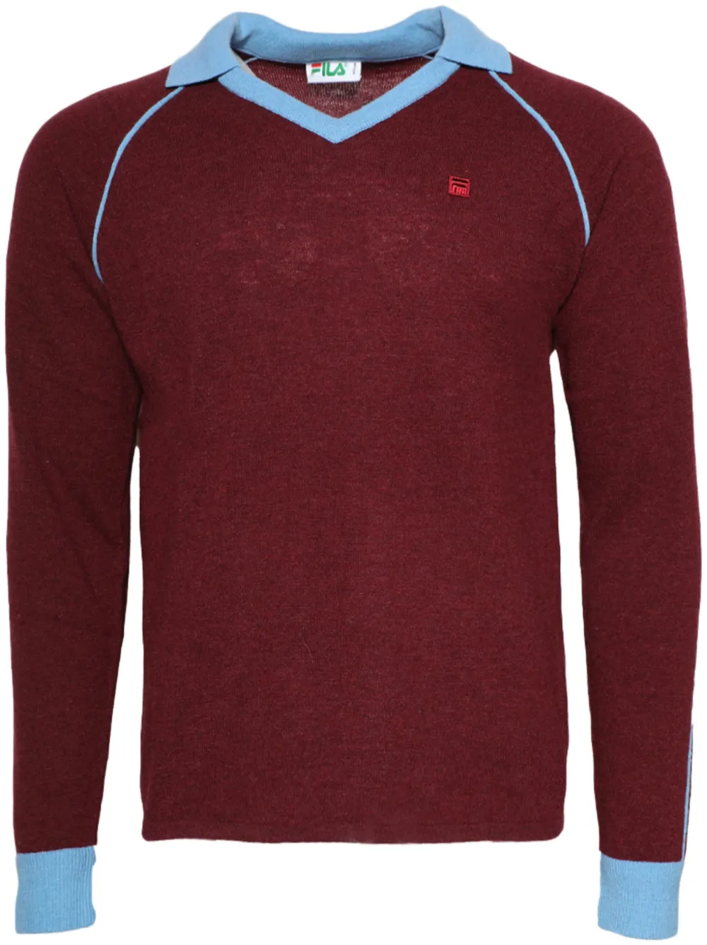 Fila contrasting trim t-shirt | Red | Image 1