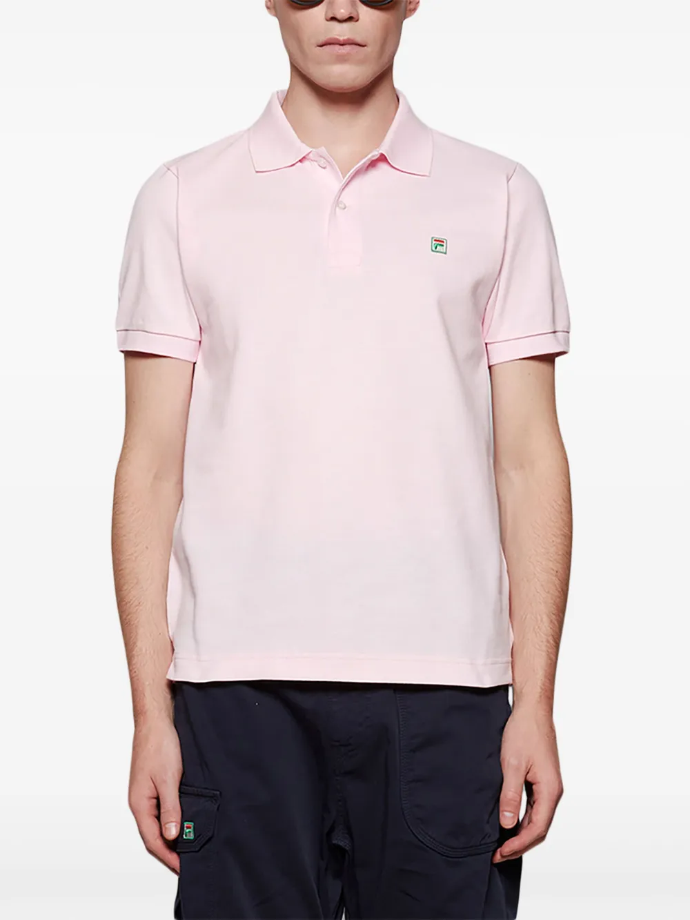 Fila F+ Classic poloshirt Roze