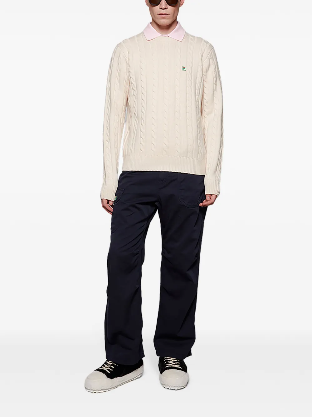 Fila F+ Classic poloshirt - Roze