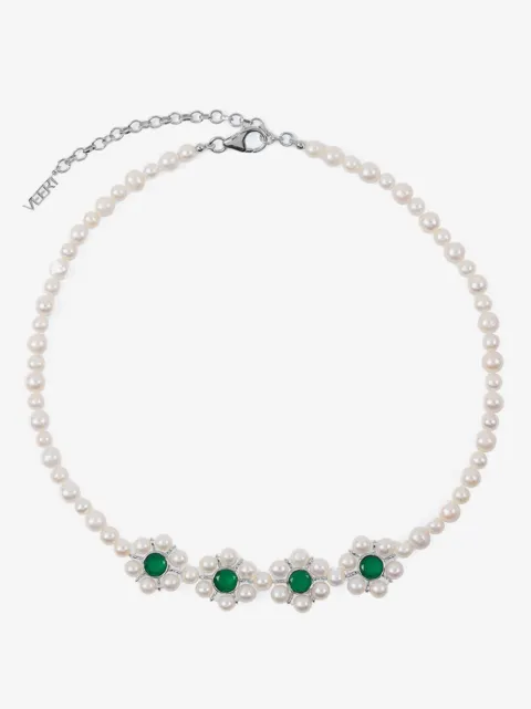 VEERT collar Four Flower Pearl