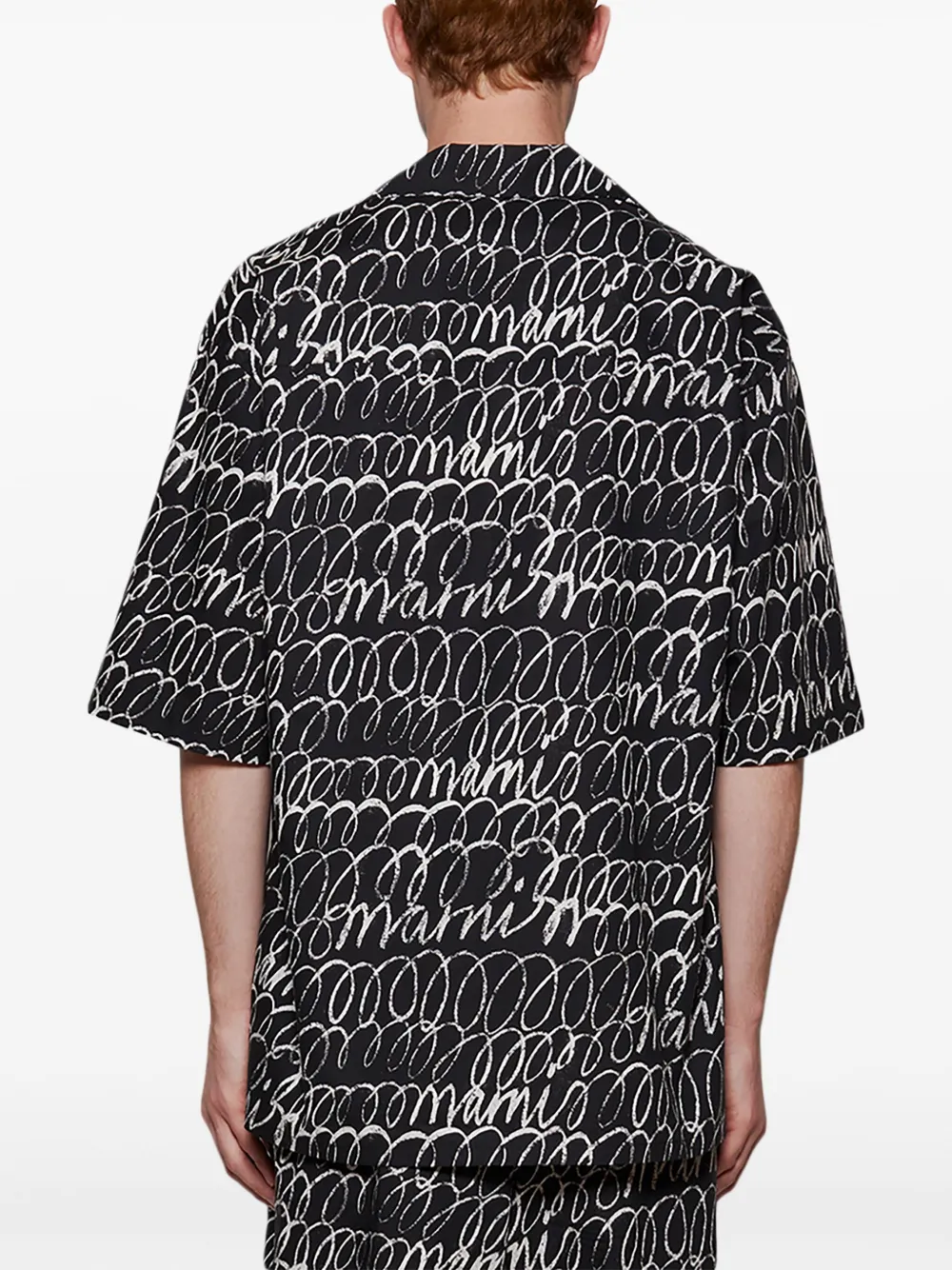 Marni Graphic-print Shirt In Black