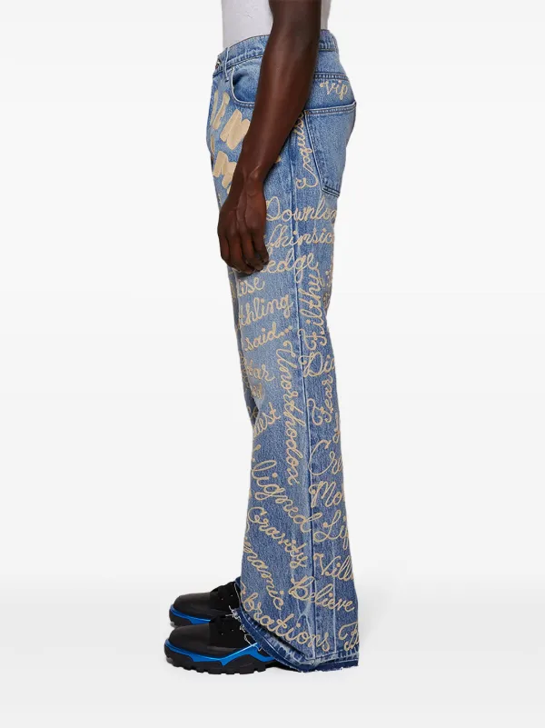 EARTHLING VIP Student Bootcut Jeans | Blue | FARFETCH