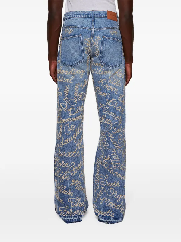 EARTHLING VIP Student Bootcut Jeans | Blue | FARFETCH