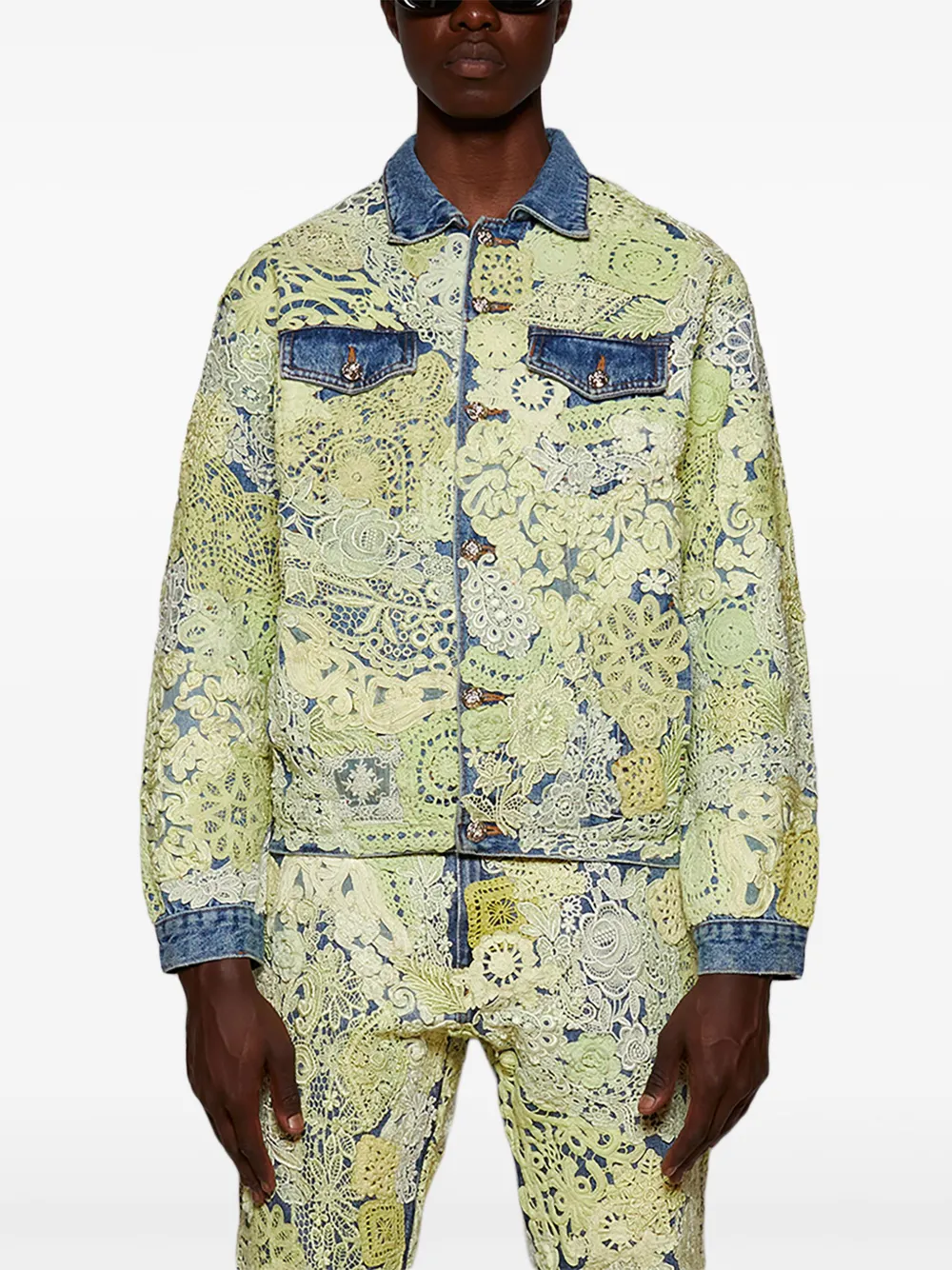  Earthling Vip Poetic Lust Jacket - Green 