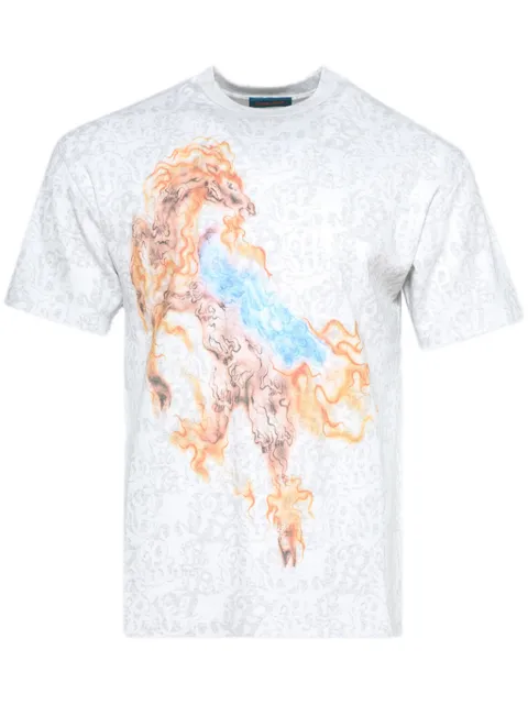 Casella Meyer Pegasus jacquard T-shirt