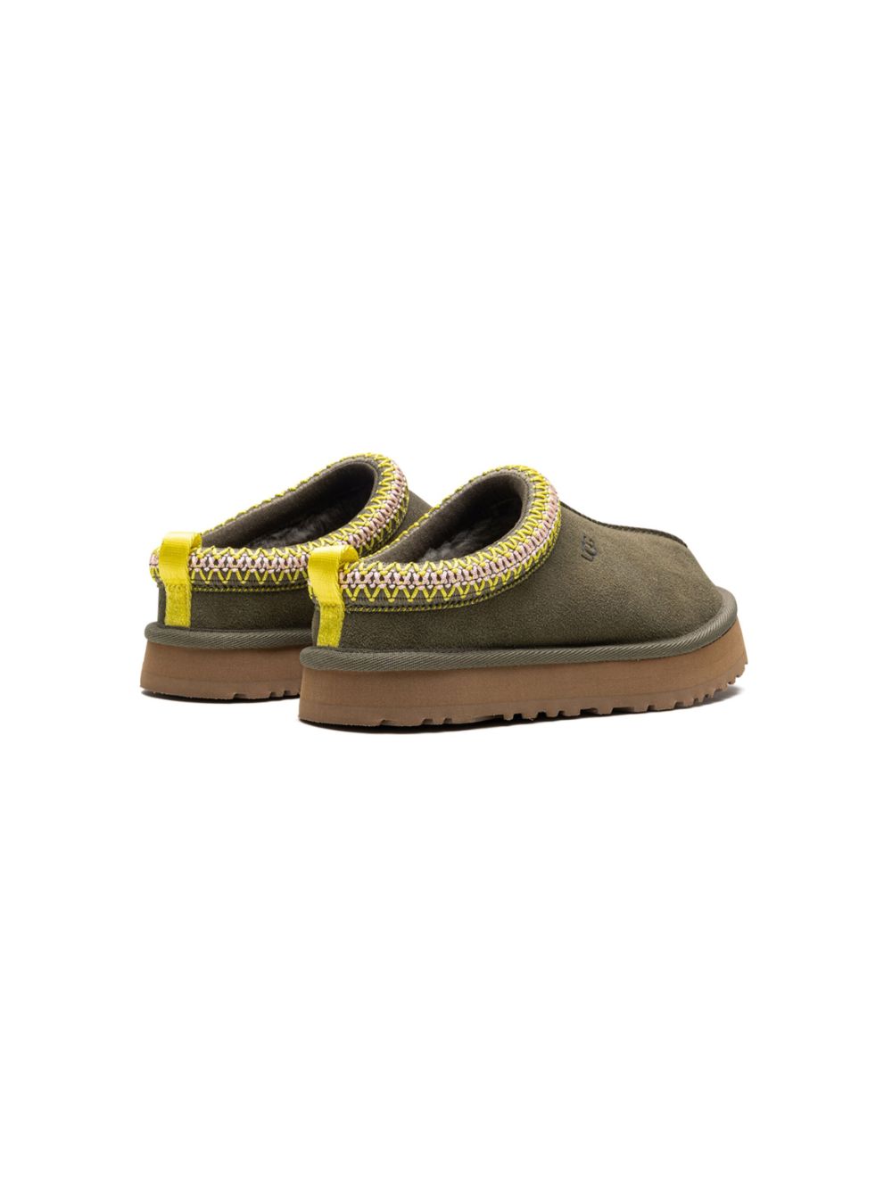 UGG Kids Tazz suède slippers Groen