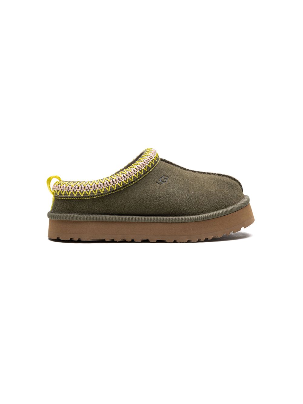 UGG Kids UGG Tazz Slipper Kids "Burnt Olive" - Green