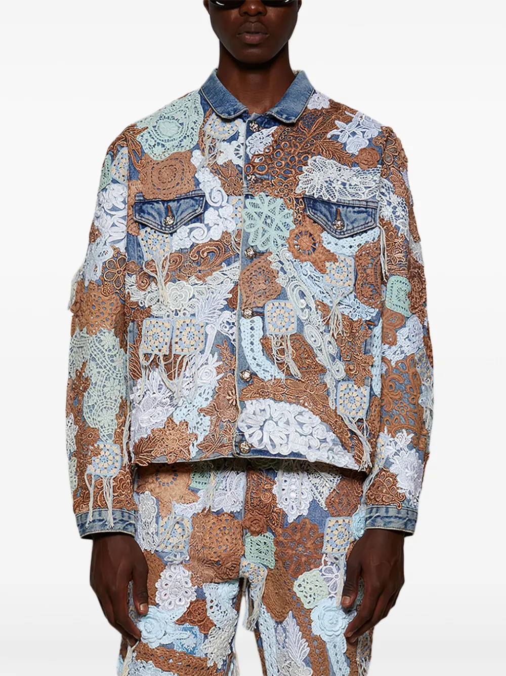 EARTHLING VIP Poetic Lust denim jack Bruin